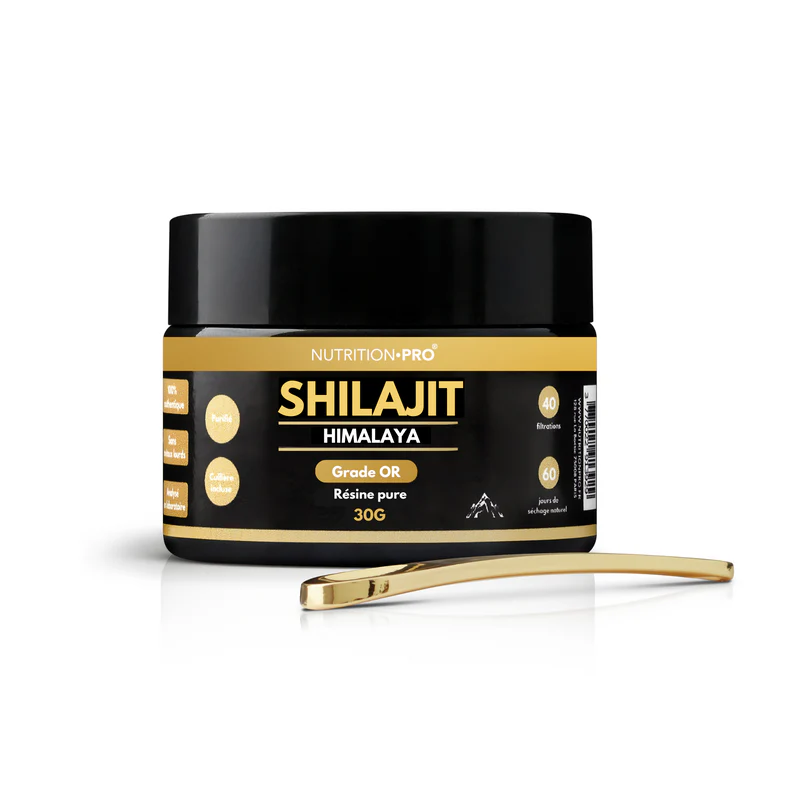 Nutrition Pro Shilajit - Shilajit Résine Pure - Grade OR authentique (60ml) - avis