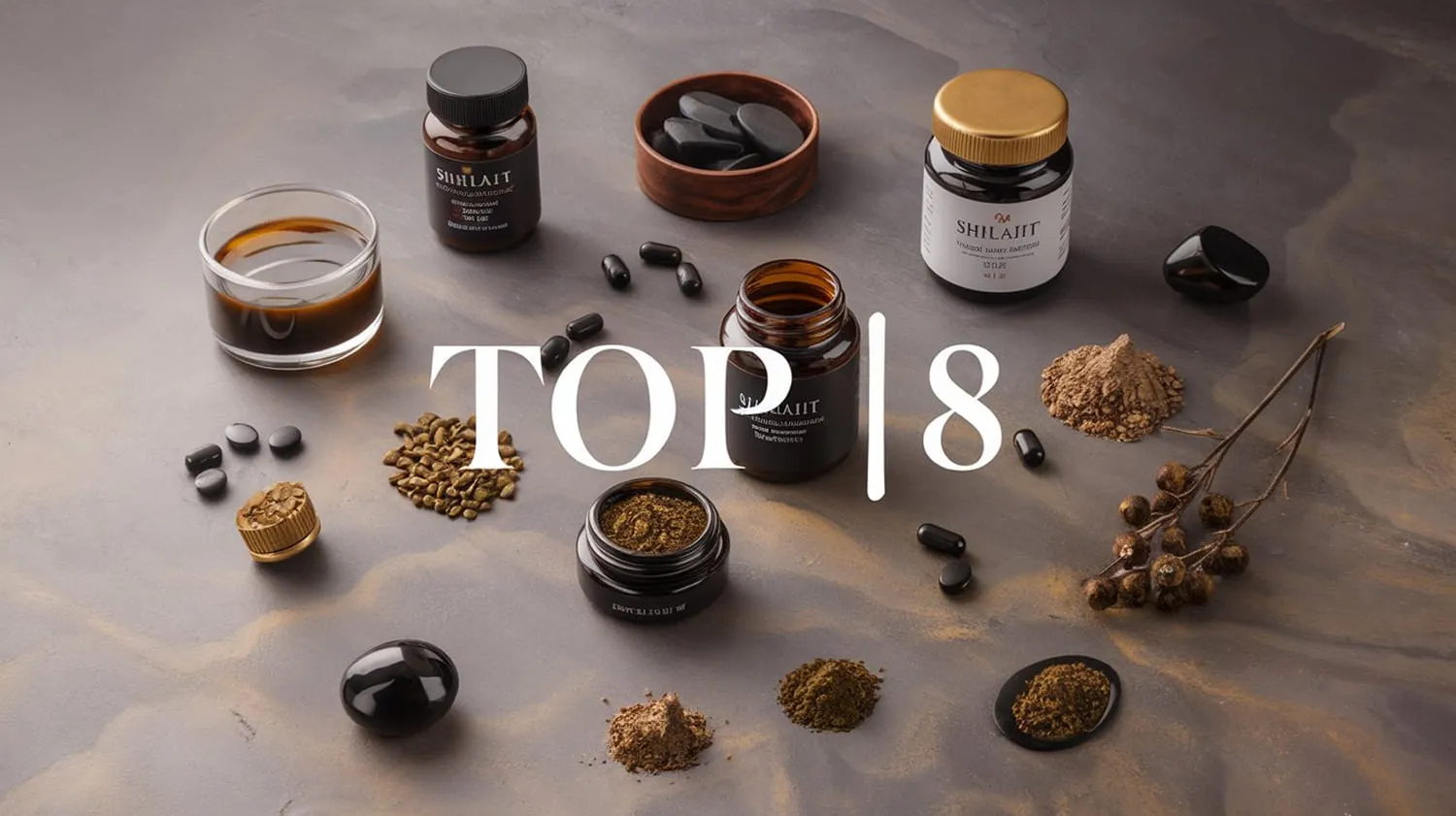 Top 8 des Meilleures Marques de Shilajit en 2025 : Comparatif Complet et Détaillé
