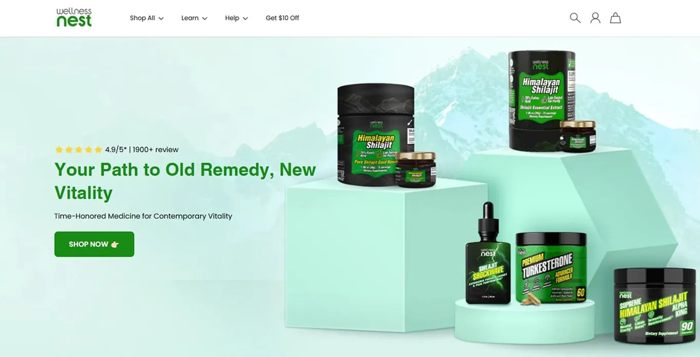 Wellness Nest Shilajit : Test et Avis Complet 2025