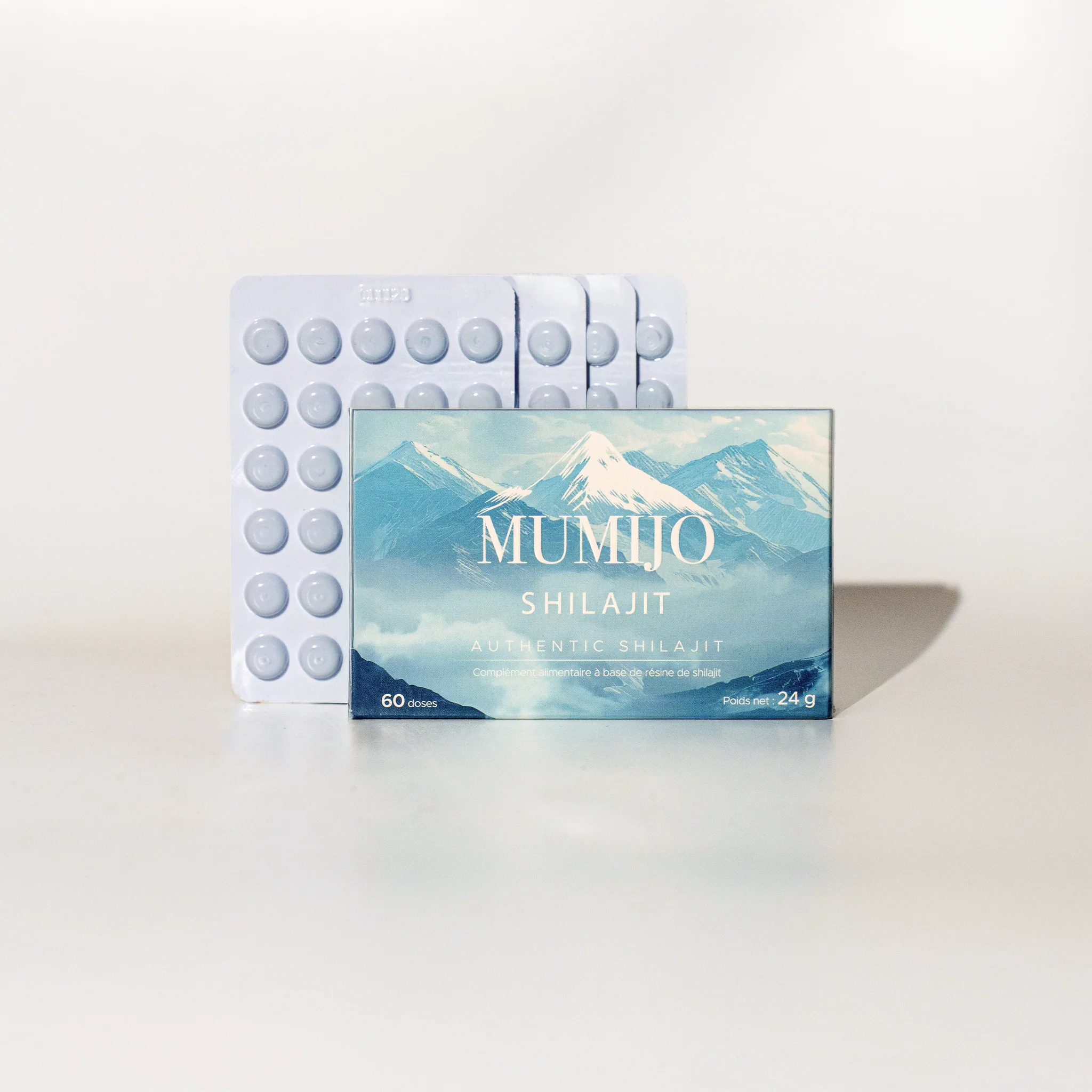 Tablettes de Shilajit Mumijo code promo